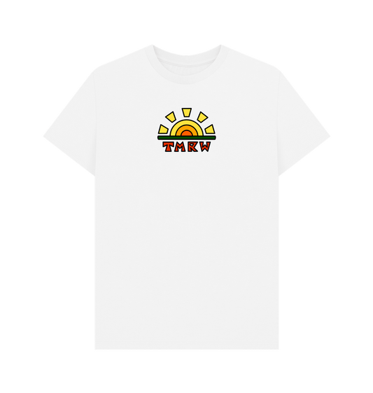 White WHEN THE SUN RISES - TMRW T-SHIRT