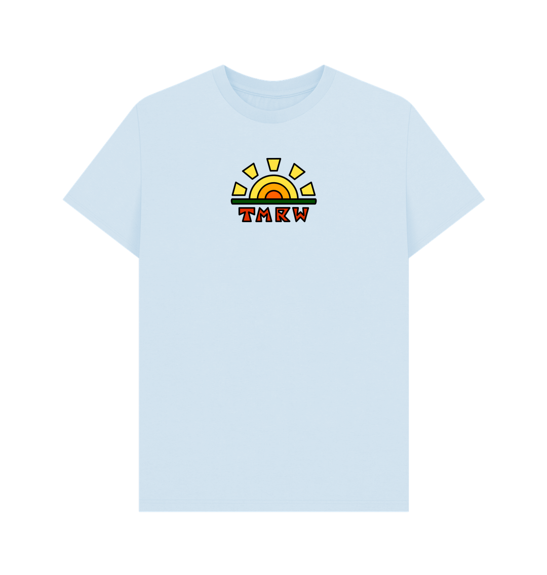 Sky Blue WHEN THE SUN RISES - TMRW T-SHIRT